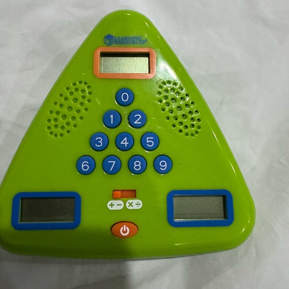 Learning Resources Minute Math Electronic Flash Card - Picture 1 of 3